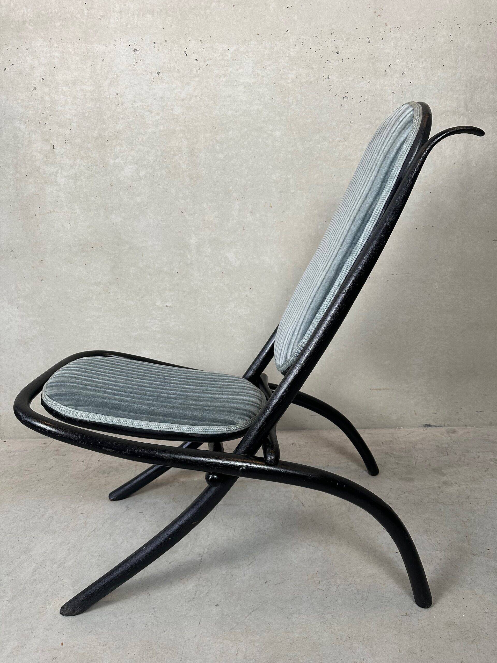 Antique Thonet folding chair – Kaminsessel