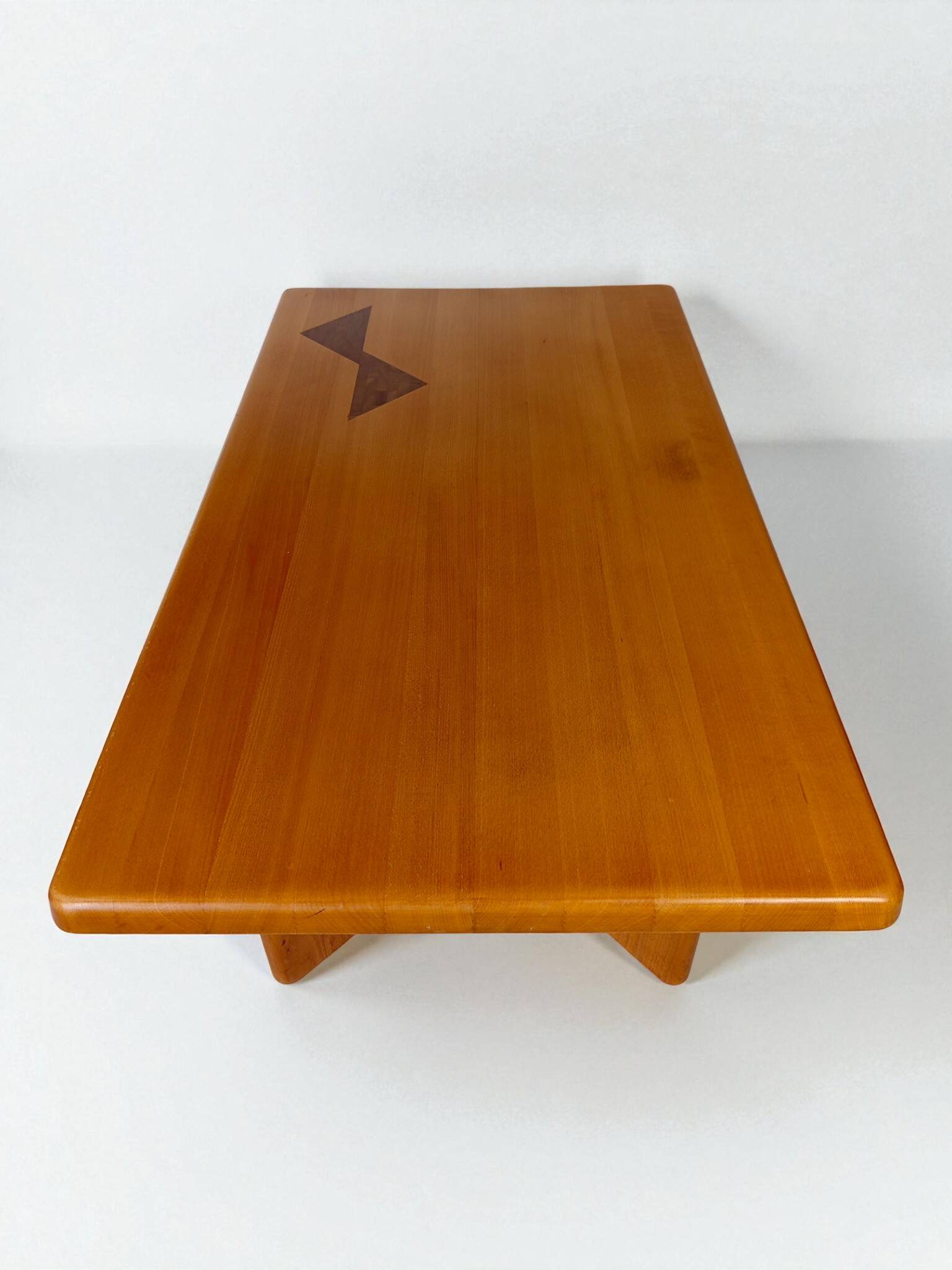 Coffee table in elm