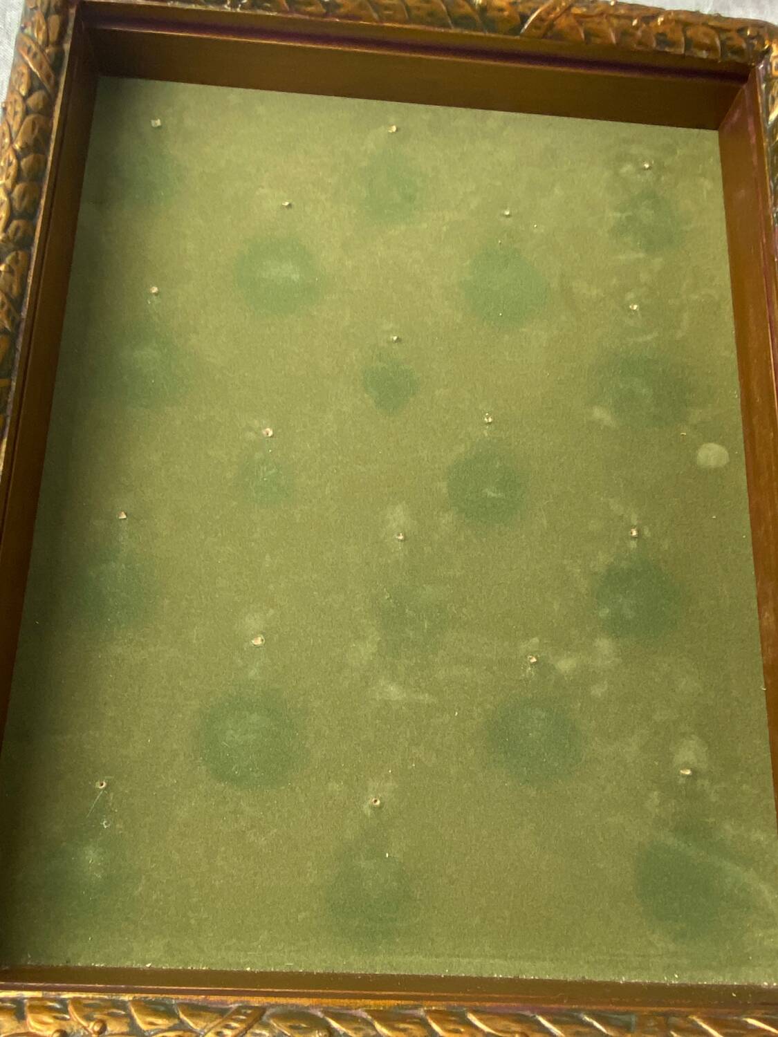 Wooden and glass wall display case