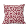 Housse de coussin ottoman style ikat rose / framboise - 50 x 50