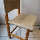 Safari chair by karin möbring. pine and canvas, 70s
