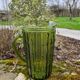 Mid-century glass pitcher attributed to Luminarc Bamboo.