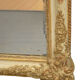 Miroir de mur doré du 19ème siècle