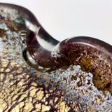 Purple Murano Glass Ashtray-Catchall by Ercole Barovier mod. "Porpora"