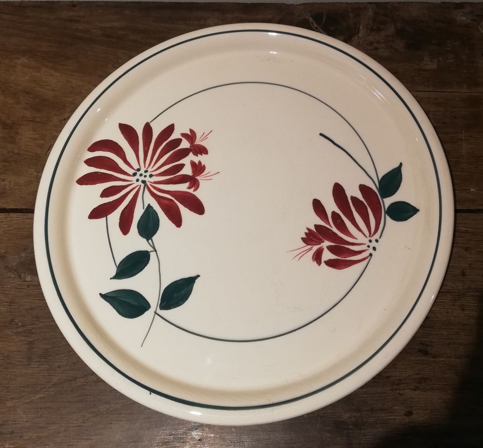 Round dish Lunéville