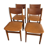 Four vintage chairs