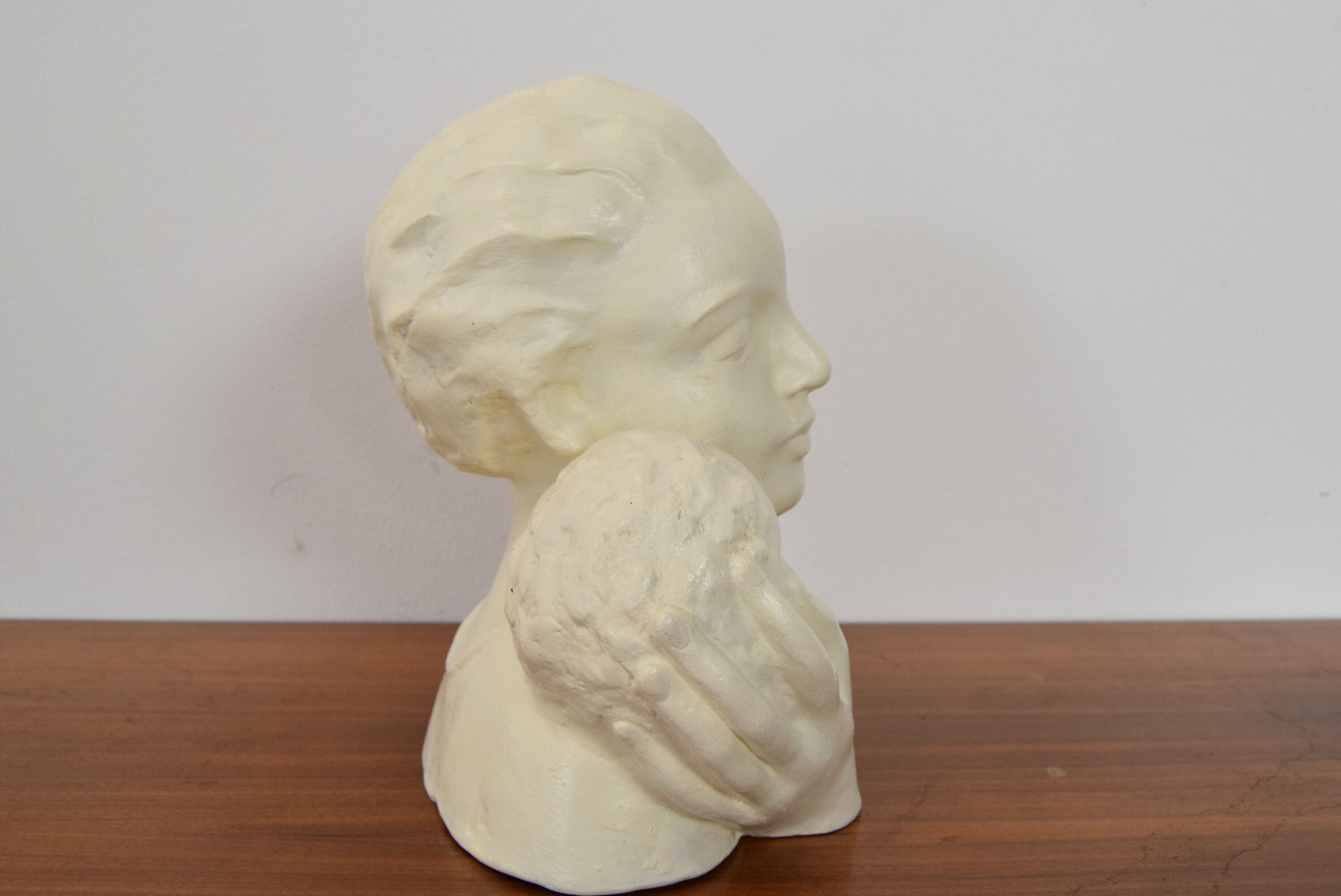 Art Deco Ceramic Bust in 1938