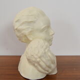 Art Deco Ceramic Bust in 1938
