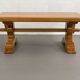 Vintage oak coffee table