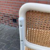 Cesca dining room chair designed by Marcel Breuer