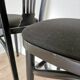 Set of 4 Vintage Black Wooden Dining Chairs: STOL Kamnik, 70s, Yugoslavia