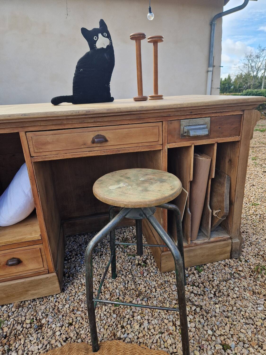 Comptoir en chêne