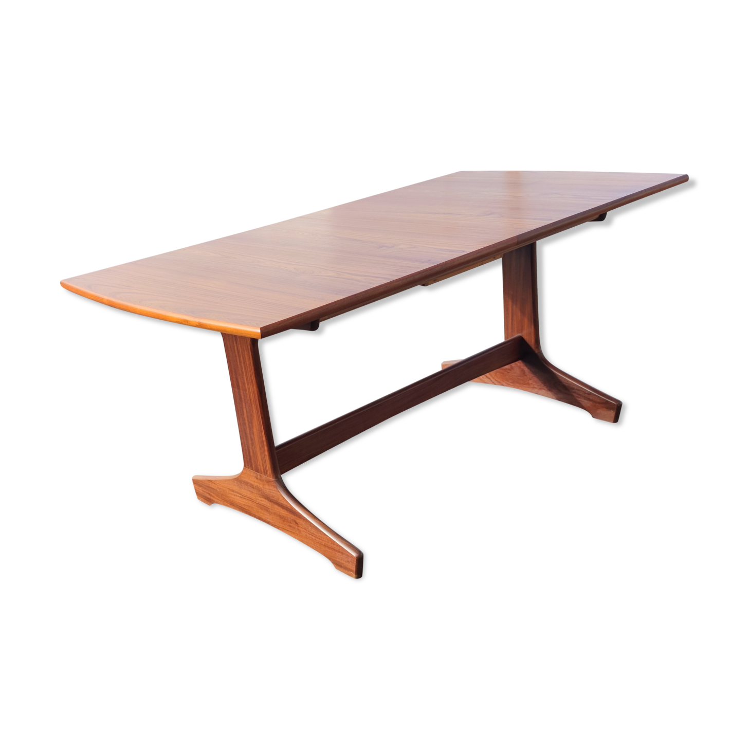 Teak extendable center table, circa 1960