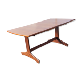 Teak central extension table circa 1960