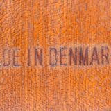 Flat teak desk by Gunnar Nielsen