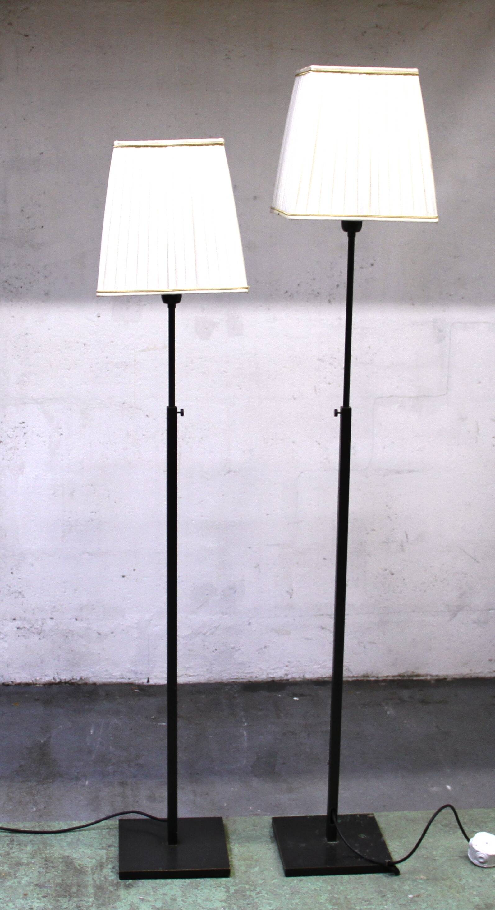 Pair of vintage floor lamps