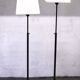 Paire de lampadaires vintages