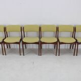 1960s Erik Buch Set of Six Restored Teak Dining Chairs, Denmark
