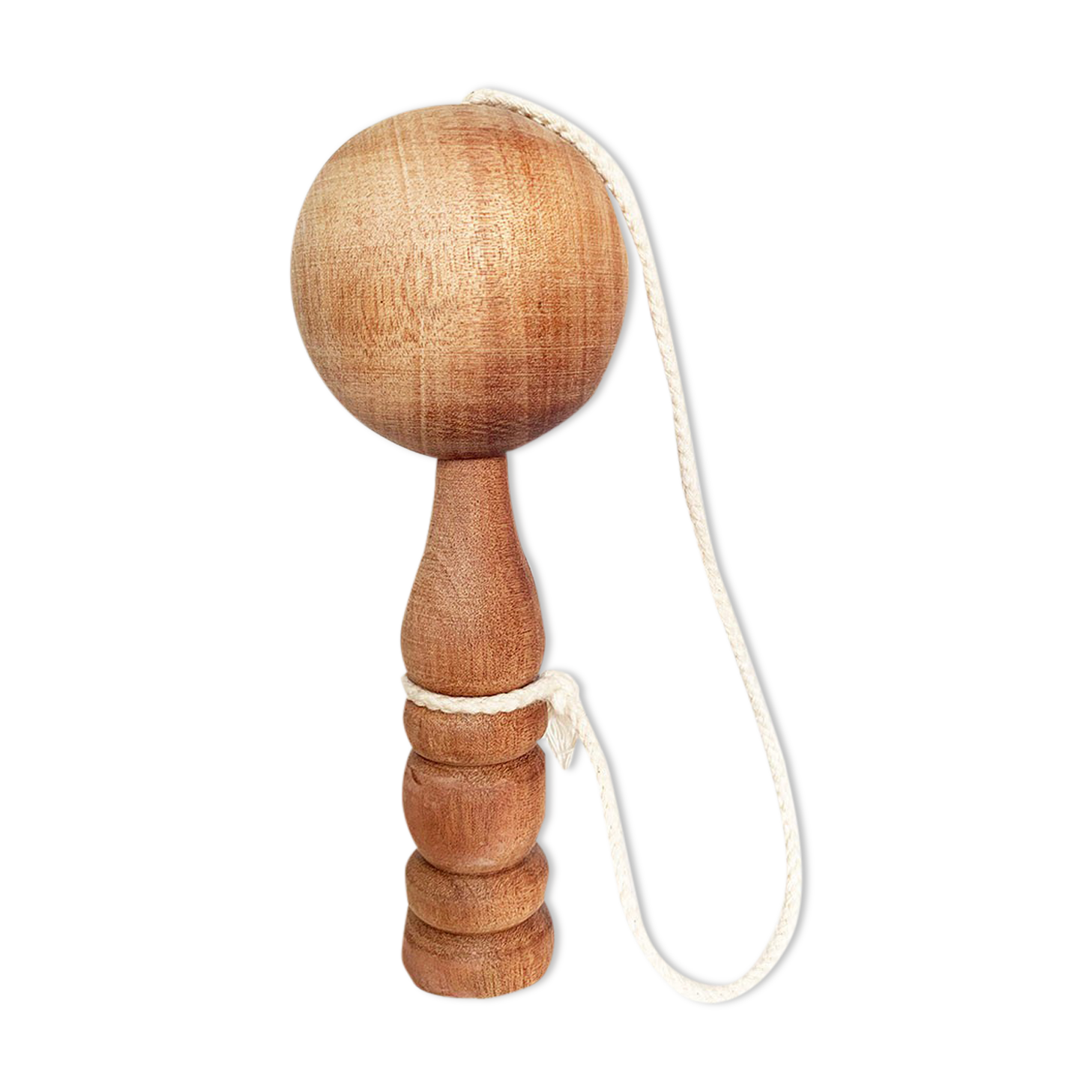 Wooden bilboquet