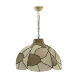 Lampe en cuir, années 70