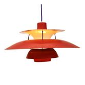 The real Danish stuff - PH5 pendant - original red color - Louis Poulsen