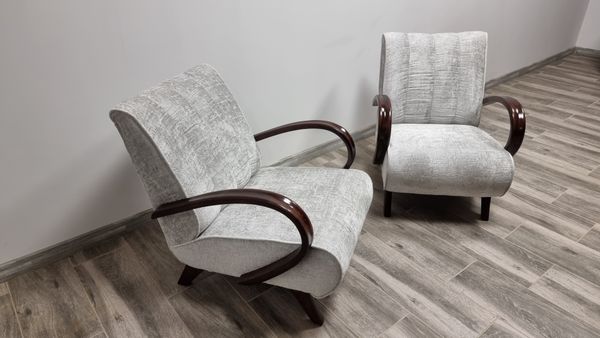 Set de 2 fauteuils de Jindřich Halabala