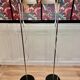 A pair of modular design floor lamps from the 1960s.