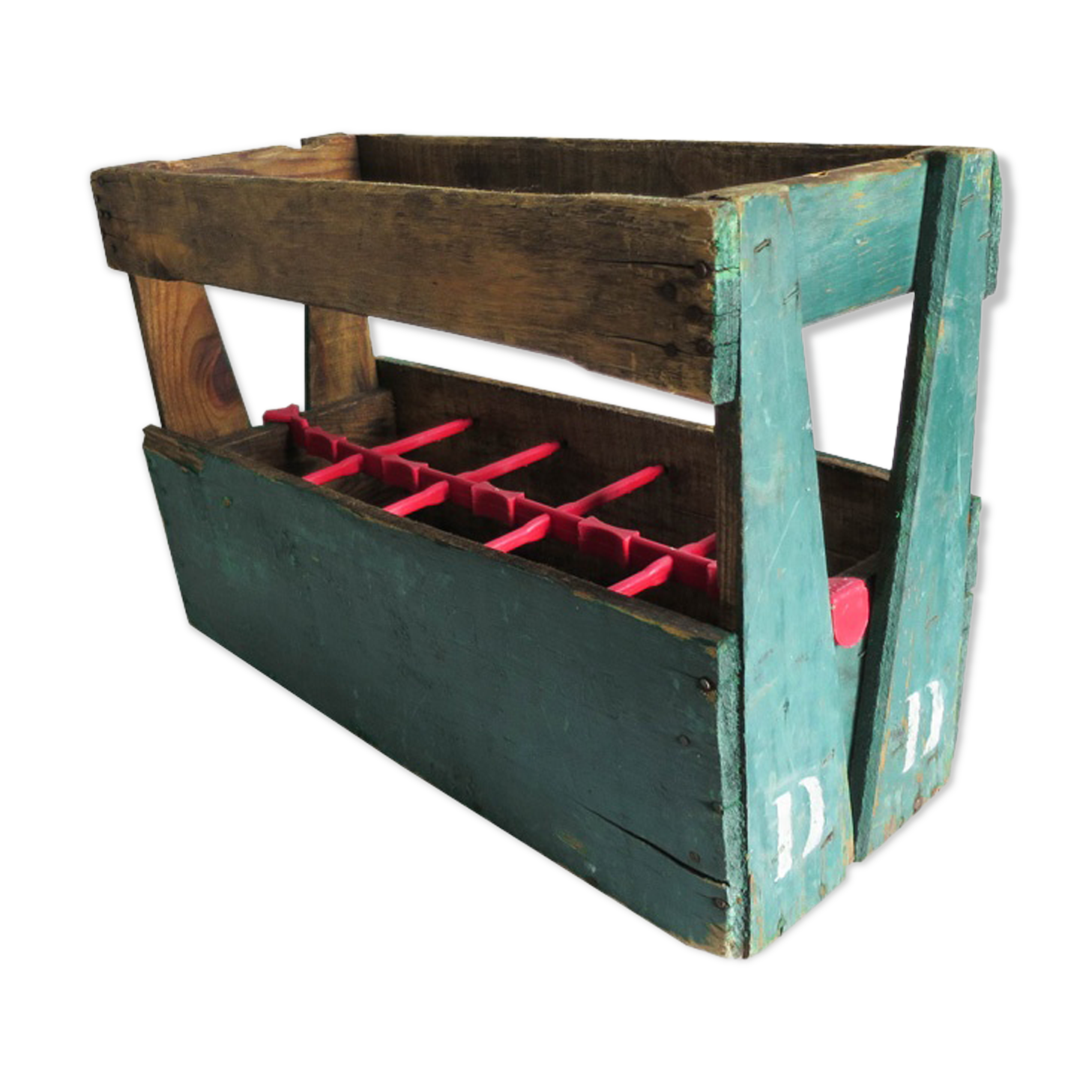 Bottle wooden rack