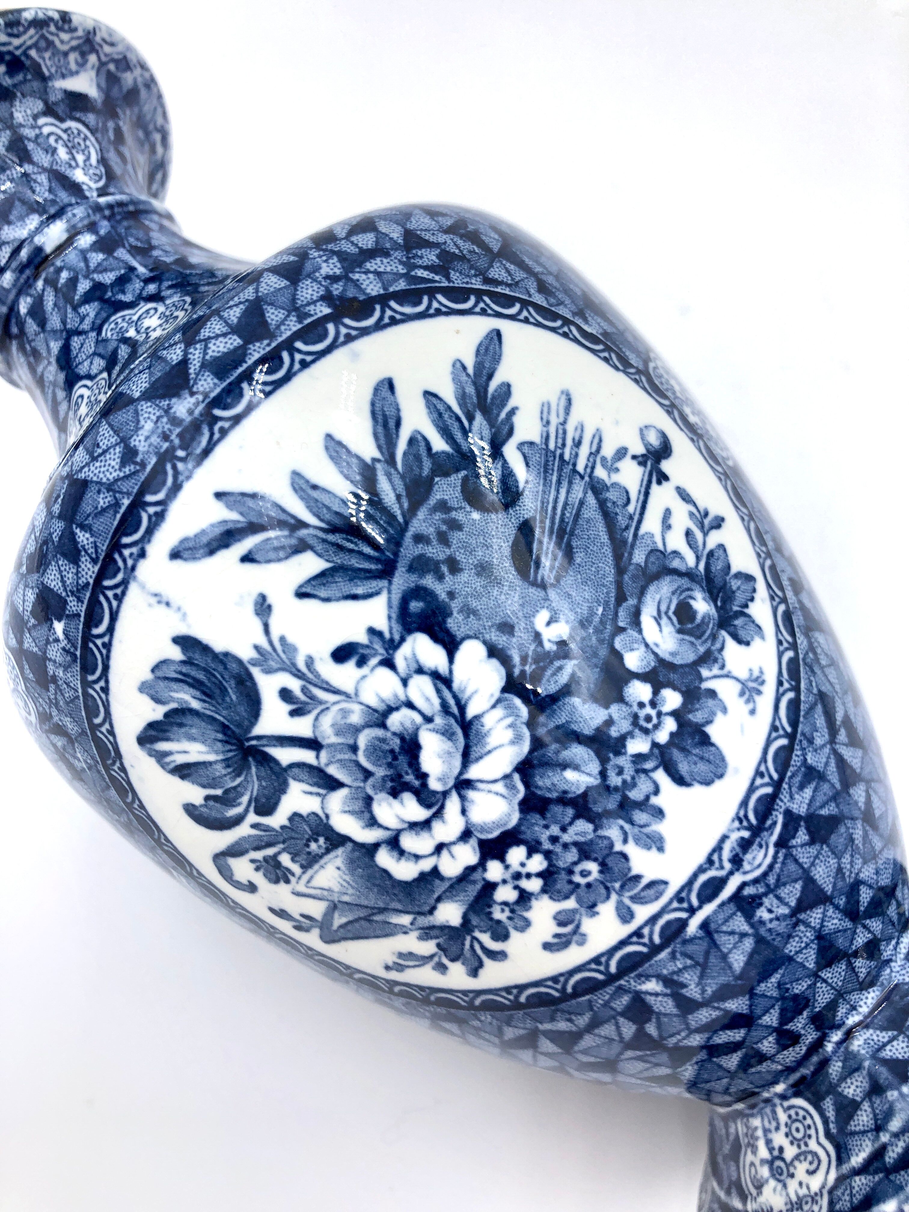 Old vase Villeroy & Boch (Bonn) Blue Flemish