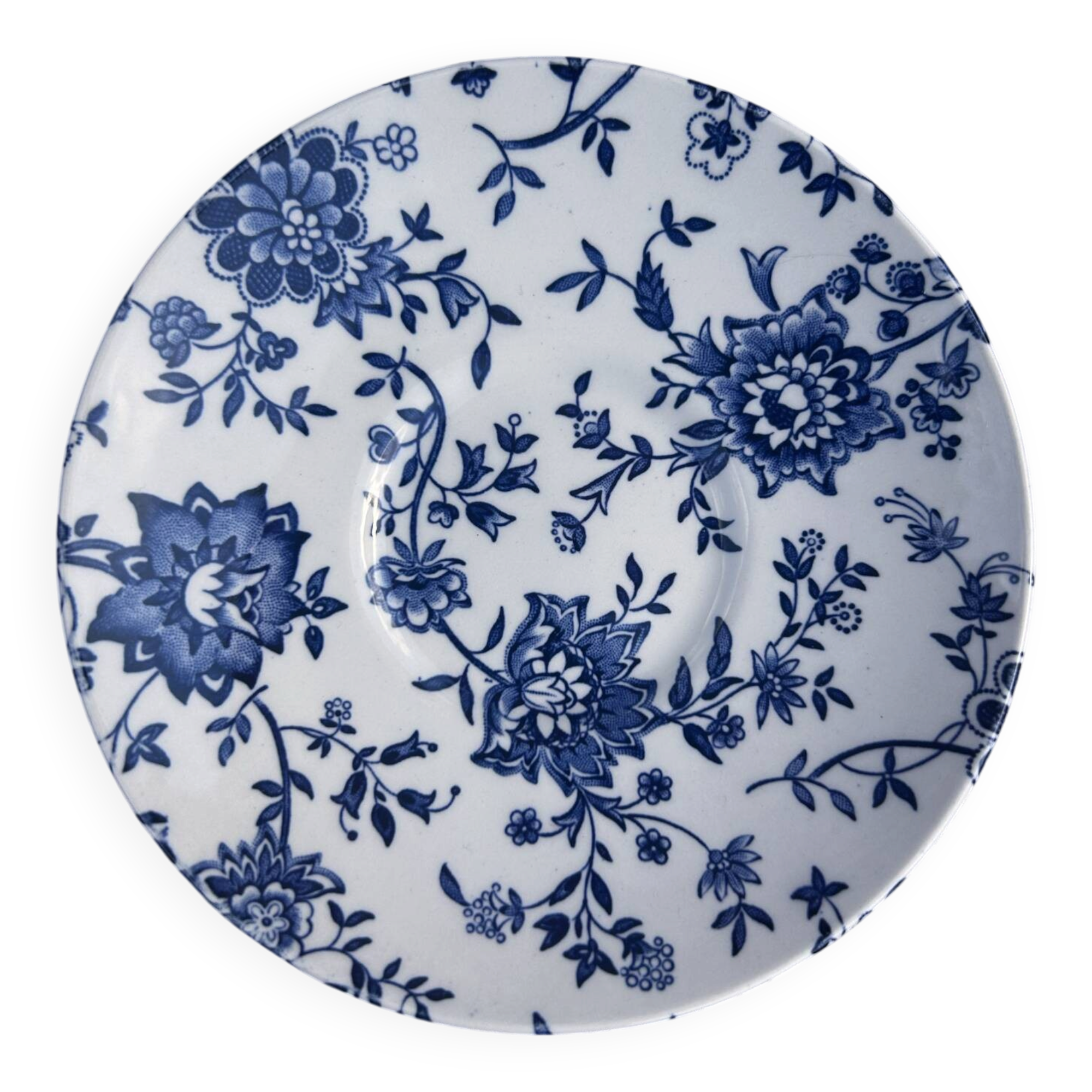 Set of 6 saucers Churchill England 13 cm diameter in porcelain