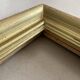 Golden wooden frame 45x68cm