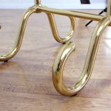 Brass psyched mirror 160x29cm