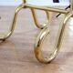 Brass psyched mirror 160x29cm