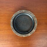 Danish pottery bowl in mid-century Lovemose style, 1960s.