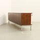 Sideboard of three sliding doors published by Airborne, France, 1960s.