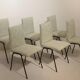 Set of 6 "Robert" chairs by Pierre Guariche for Meurop, 1961