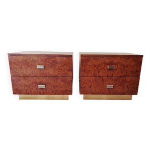 paire de chevets 70'