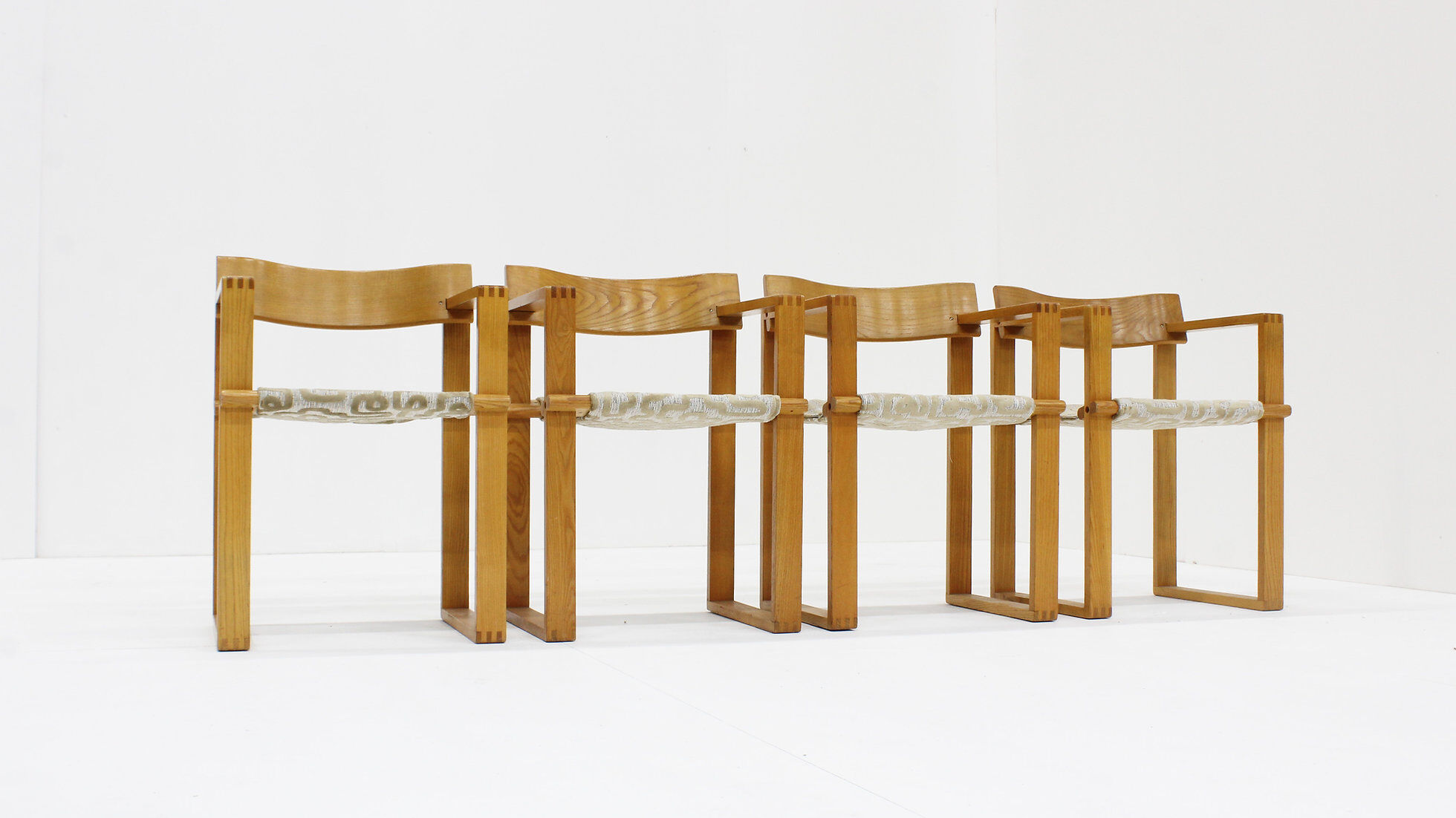 Vintage dining chairs by Ate van Apeldoorn, set of 4