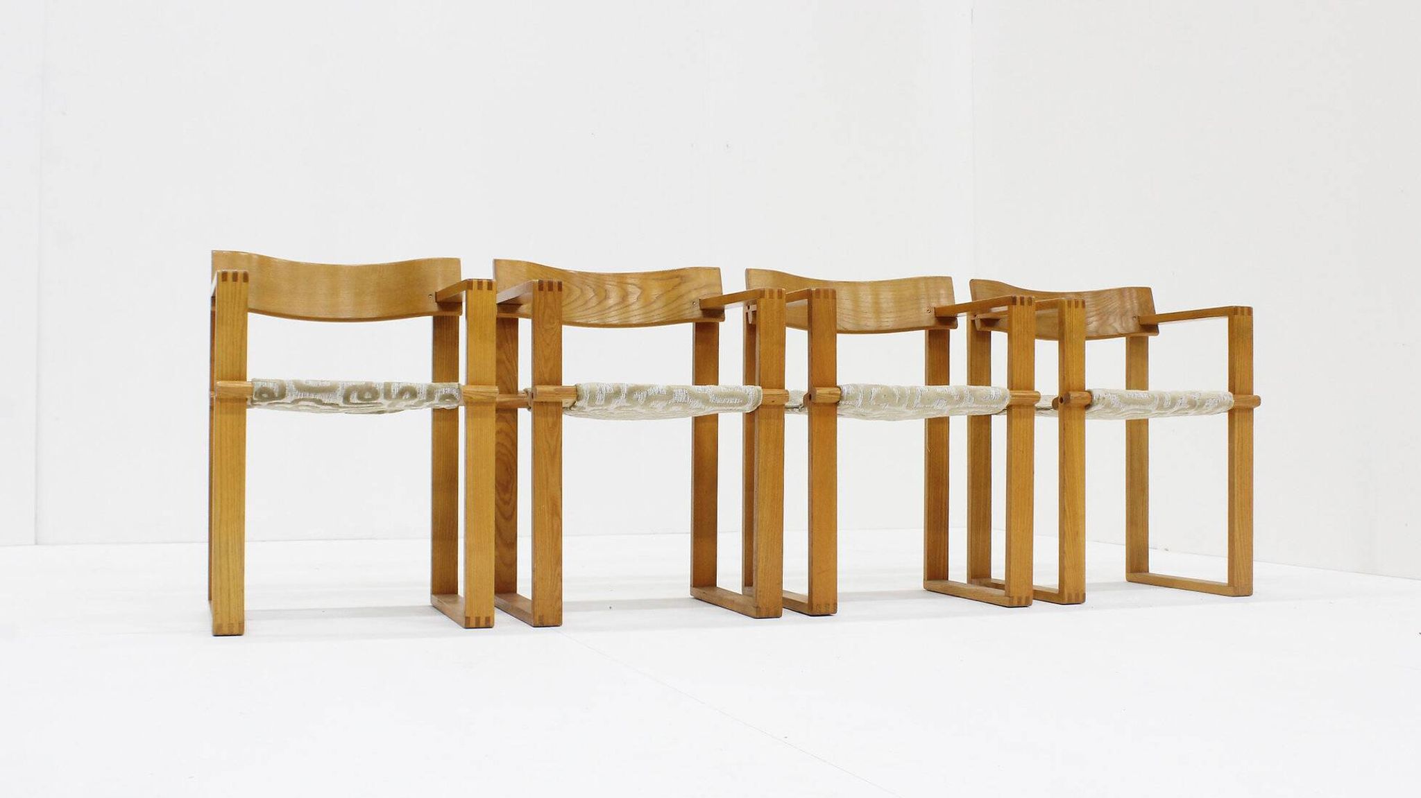 Vintage dining chairs by Ate van Apeldoorn, set of 4