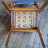 Pair of grey bridge chairs