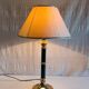 English table lamp base in gilded brass - mid 20th century.