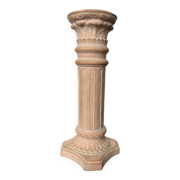 Bougeoir en céramique style antique
