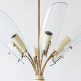 Chandelier ceiling light sputnik Sputnik 1950 vintage 50's rockabilly