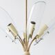 Chandelier ceiling light sputnik Sputnik 1950 vintage 50's rockabilly