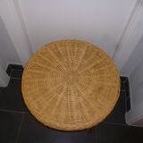 Table basse en osier