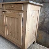 Parisian raw wood buffet