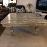 Table basse patinée