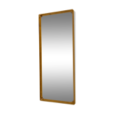 Miroir en teck de Glasmäster Markaryd, années 1960 - 105x45cm