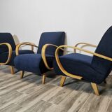 Armchairs by Jindrich Halabala for Up Závody, Set of 3