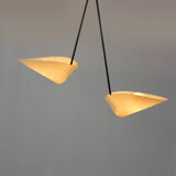 Model 1210 Ceiling Lamp by Josef Hurka for Napako, 1960s
